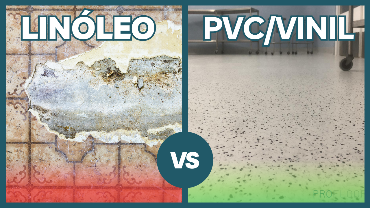 Diferencias entre pisos de PVC / Vinil vs linóleo
