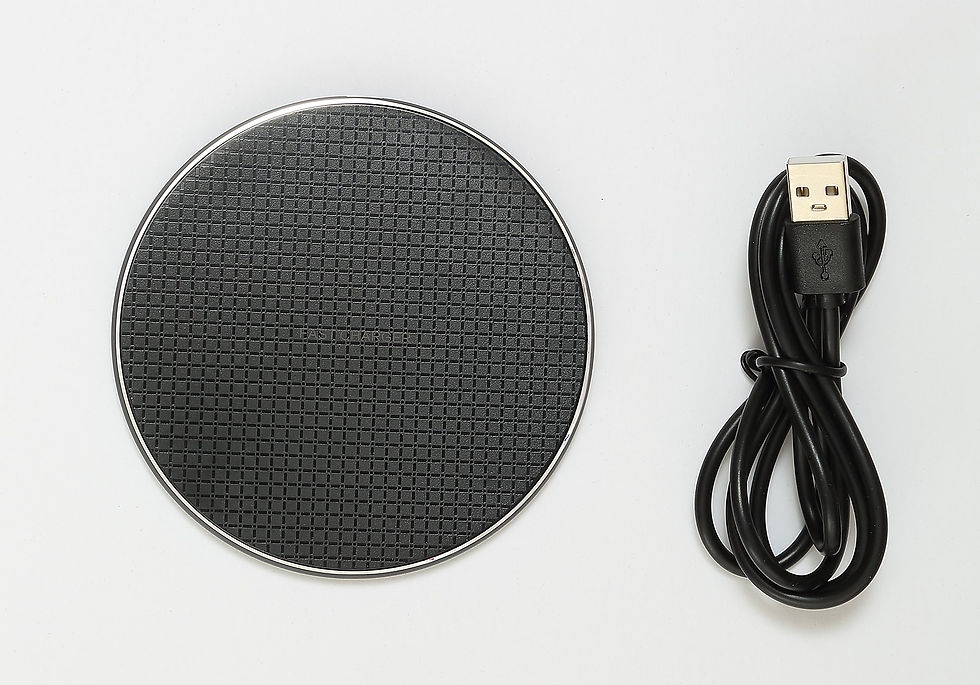 Thumbnail: Fast Charging Wireless Phone Charger - Black