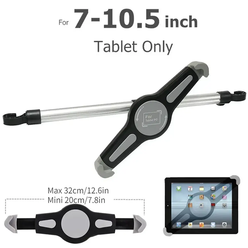Thumbnail: Tablet Holder for Tablet PC Car Back Seat Headrest Mounting Holder Tablet Univer