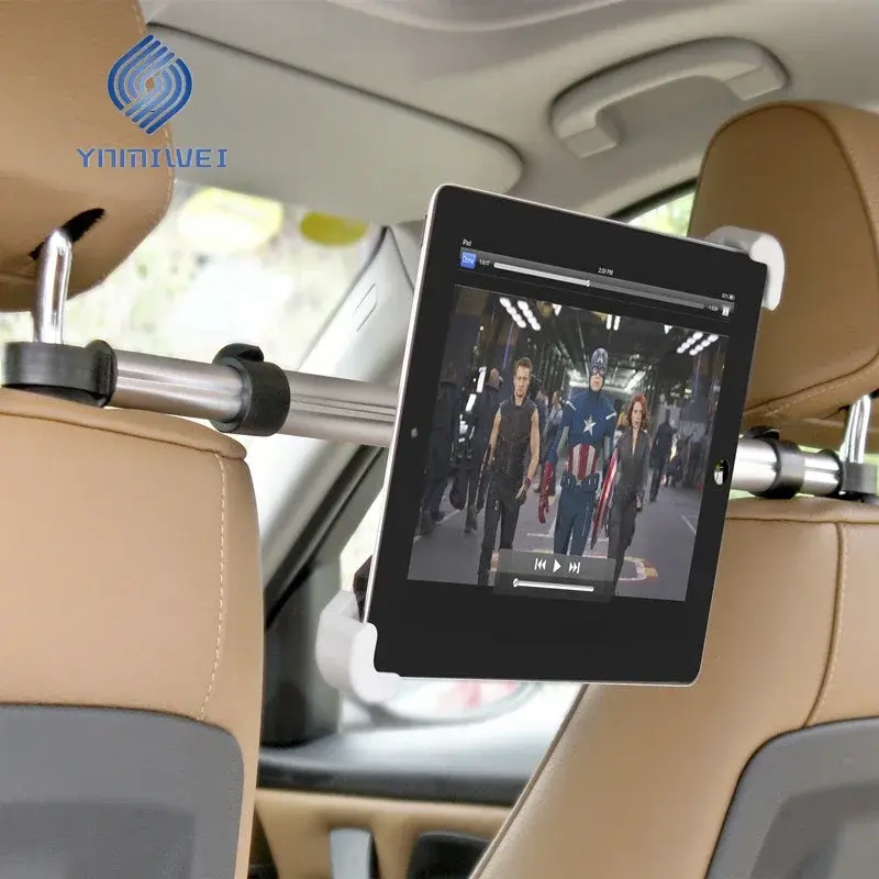 Tablet Holder for Tablet PC Car Back Seat Headrest Mounting Holder Tablet Univer