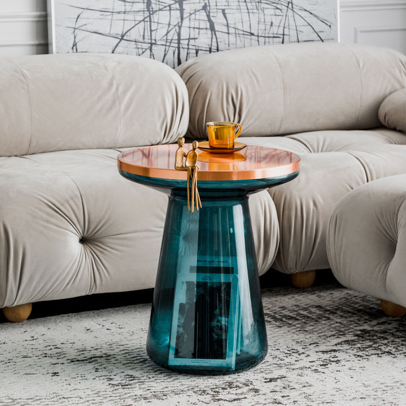 Thumbnail: XINGTUO Hot Selling Simple Design Metal Round Side Tables Coffee Table