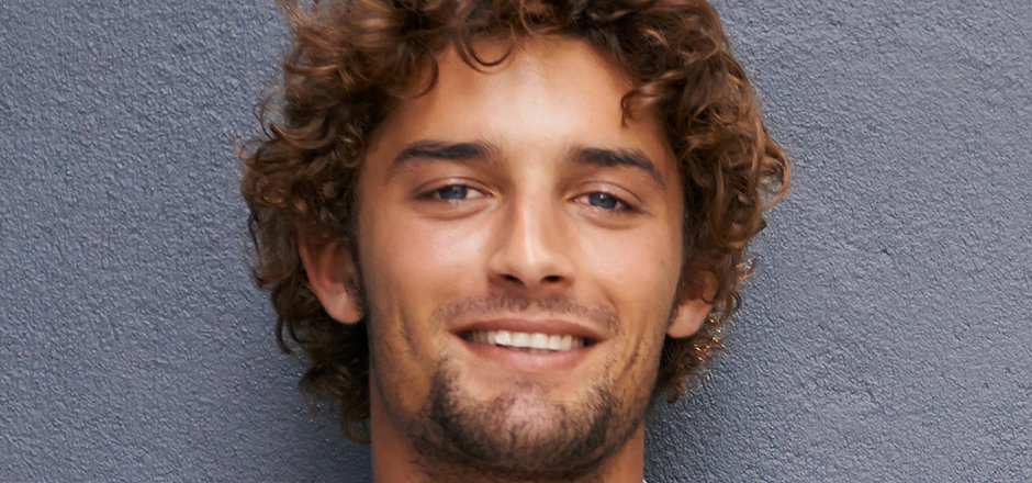 Man with Curls
