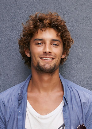 Man with Curls