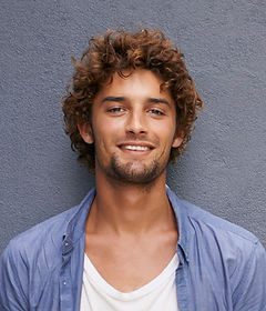 Man with Curls