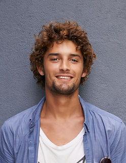 Man with Curls