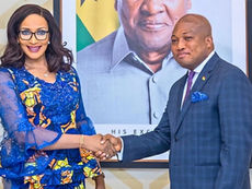 Bianca Ojukwu Meets Ghana Foreign Minister Amid Anti‑Nigerian Protests in Ghana