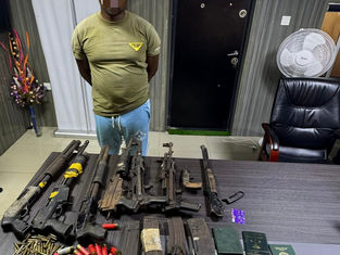 Police nab dreaded Lagos hitman “Olori Eso” in Ogun, seize cache of arms, passports