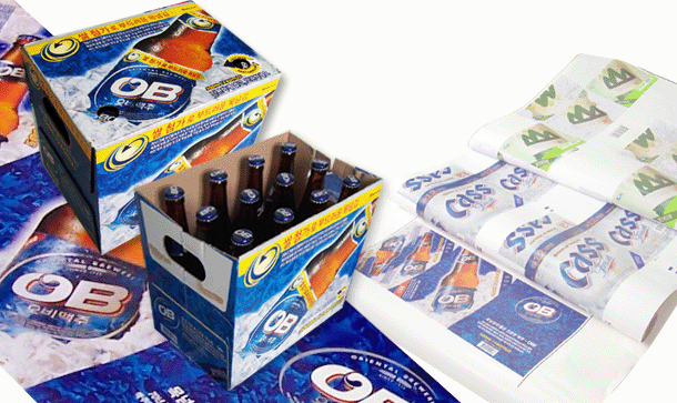 골판지 박스 PRE-PRINTING