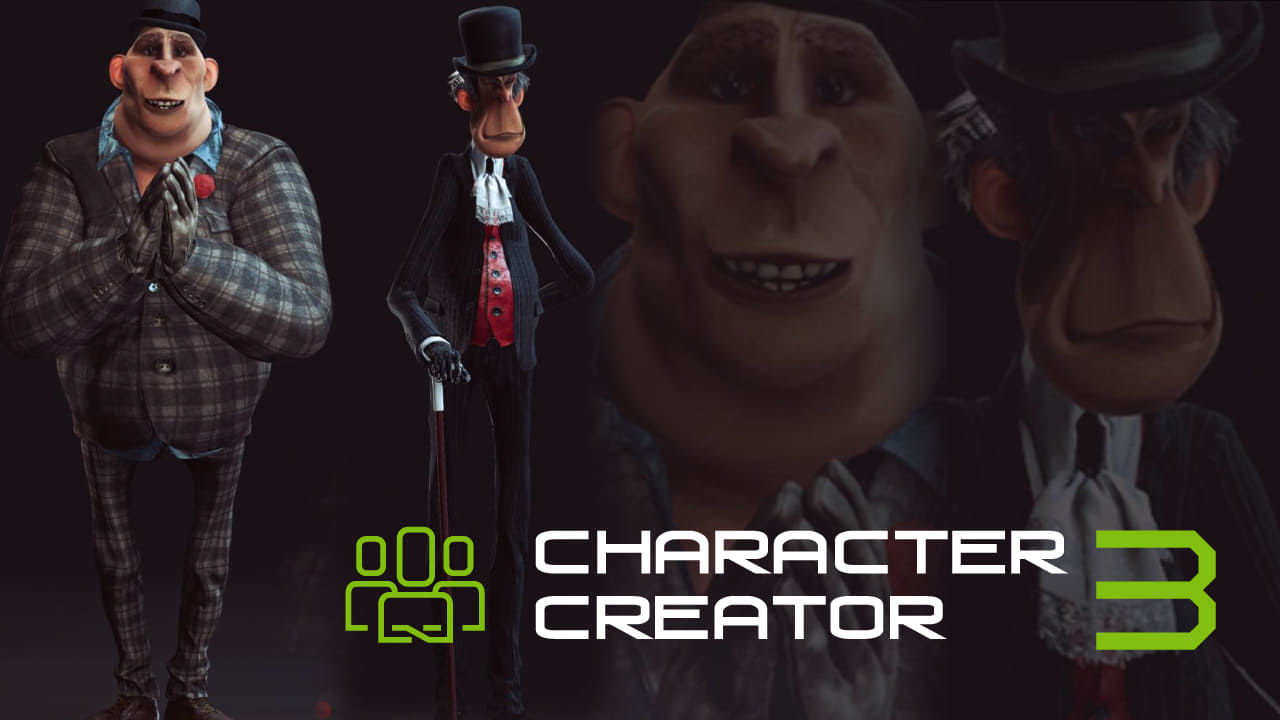 Montgomery and Norman - Stylized Characters