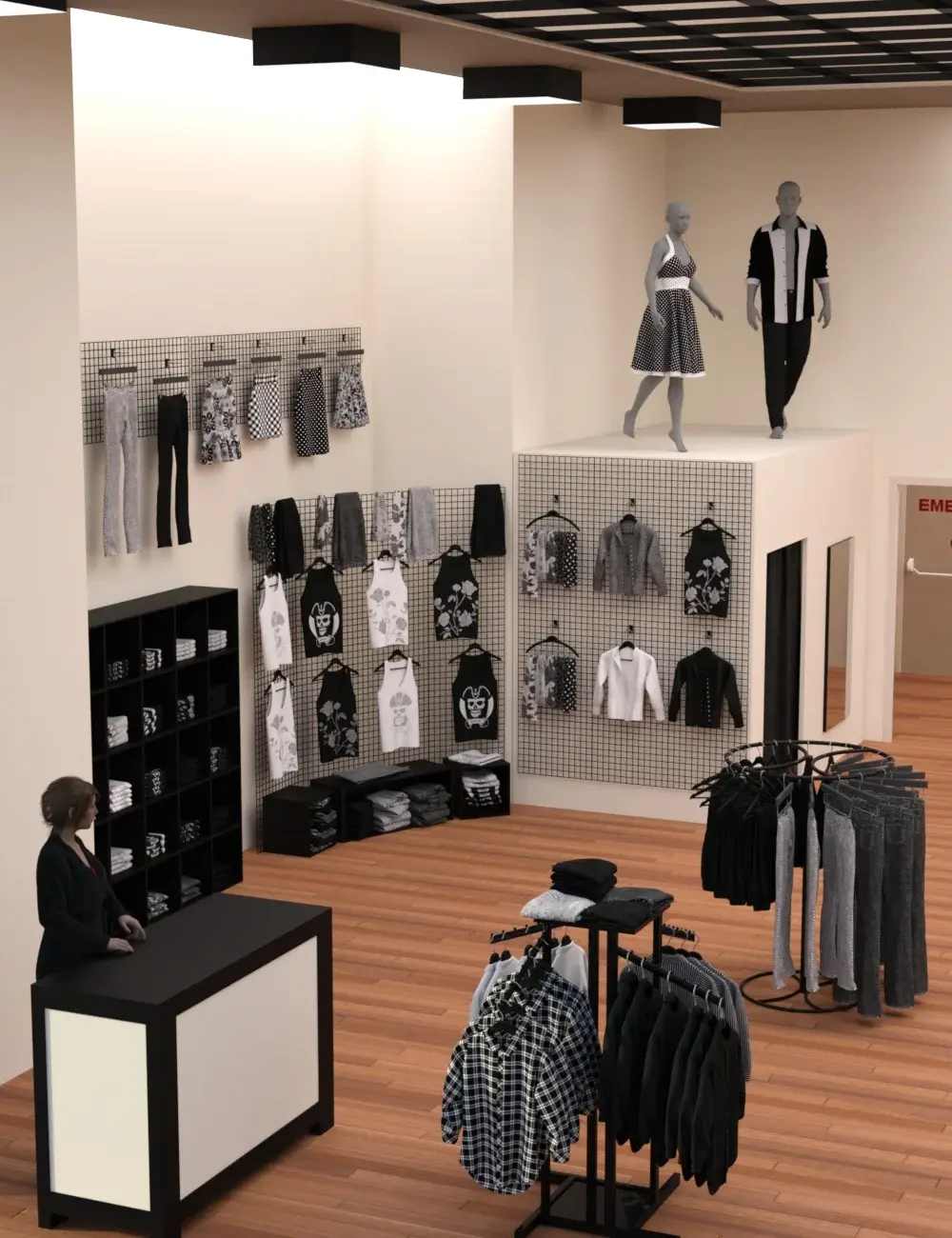 Hang It Up Storefront - iClone 8