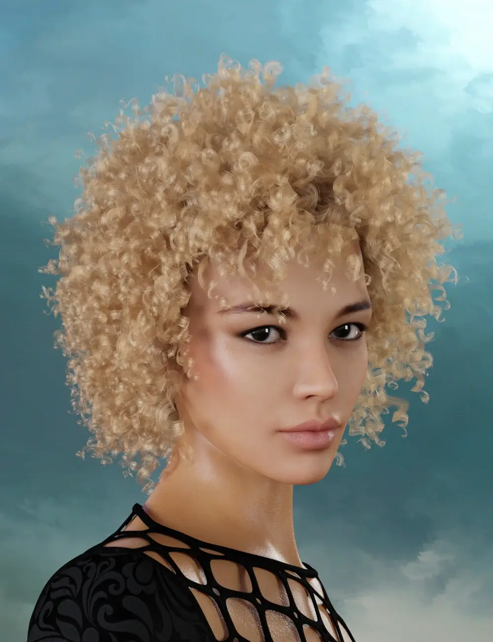Yara Hair for CC4.4 iClone 8.4