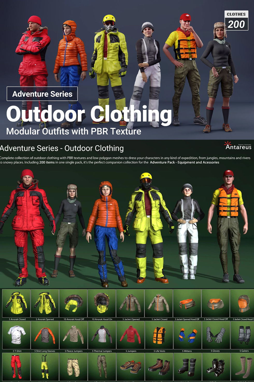 Thumbnail: Adventure Series - Outdoor Clothing CC v3.40 or above