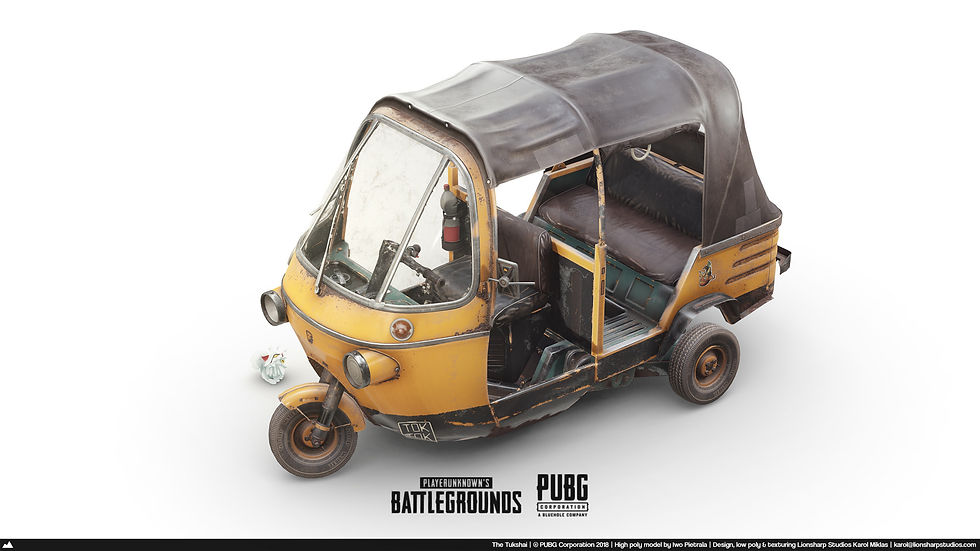 Thumbnail: PUBG: Tukshai Car - Full control - CC4, iclone8