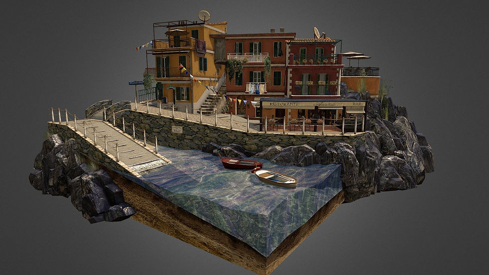 Thumbnail: Cinque Terre - City Scene v1