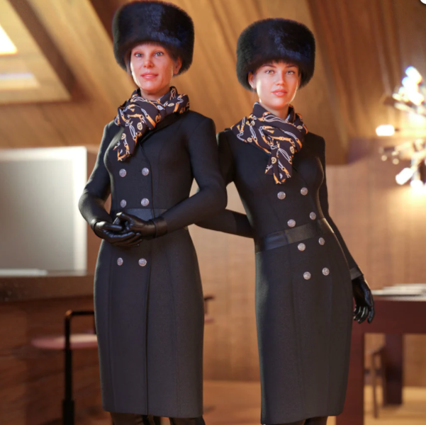 Incognito Outfit for iClone 7 , CC3.4