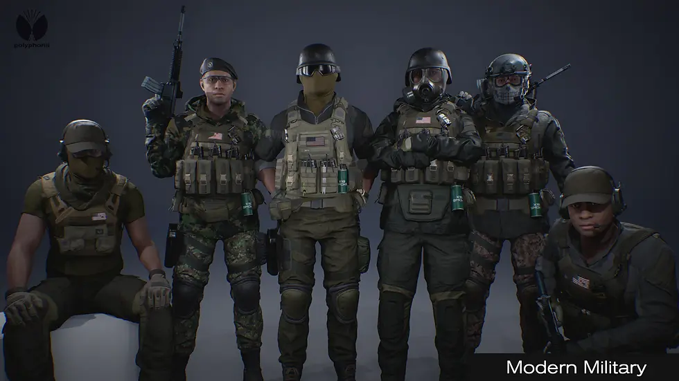Modern Military Bundle UE5