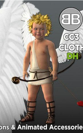 Cupid character + 13 Motion - iClone 8+