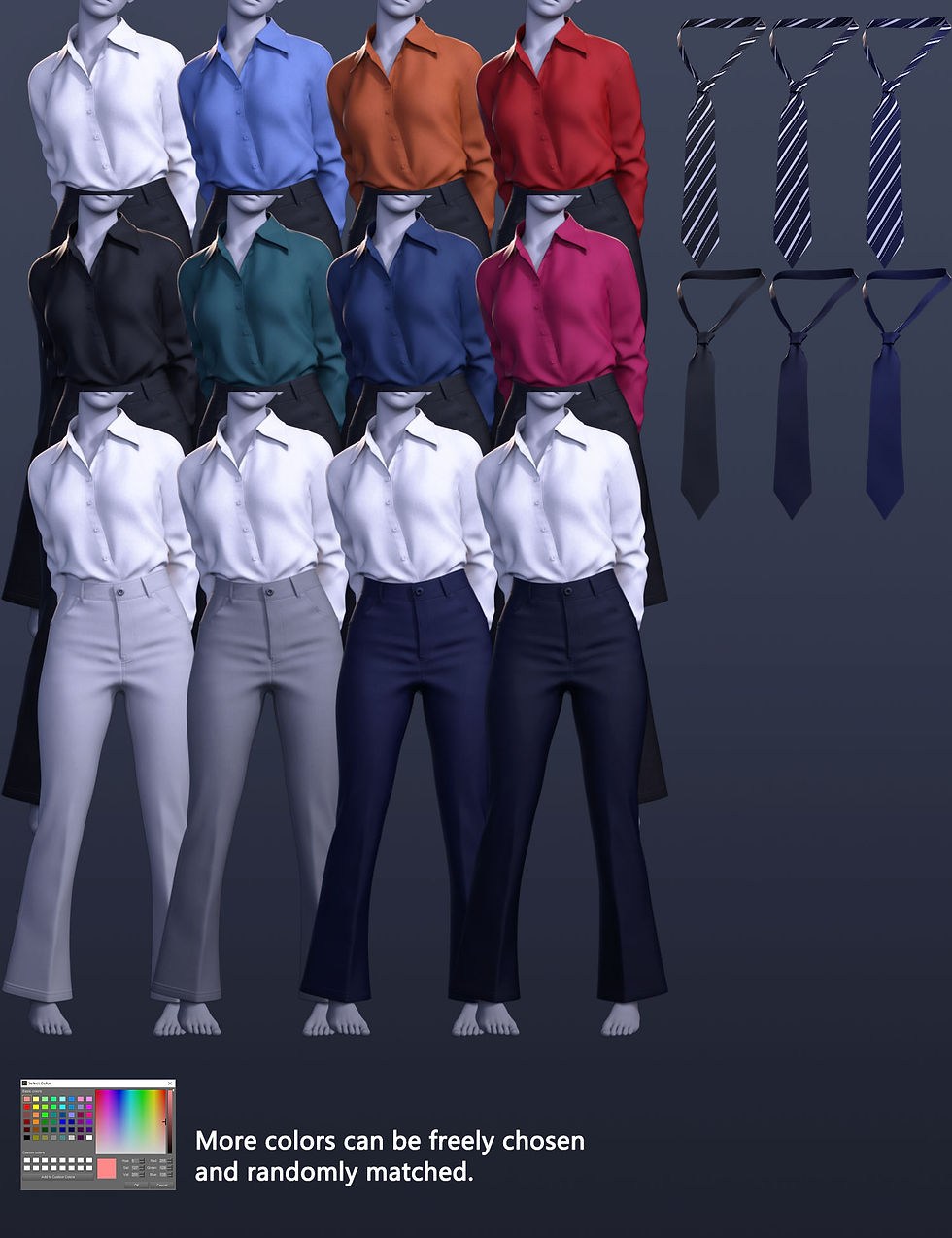 Thumbnail: BS Modern Office Wear - iClone v8.72