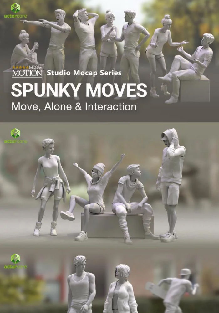 Studio Mocap-Spunky Moves - iClone