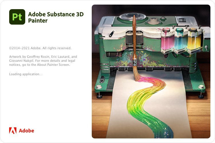 Thumbnail: Adobe Substance 3D Painter / Designer / Sampler / Stager