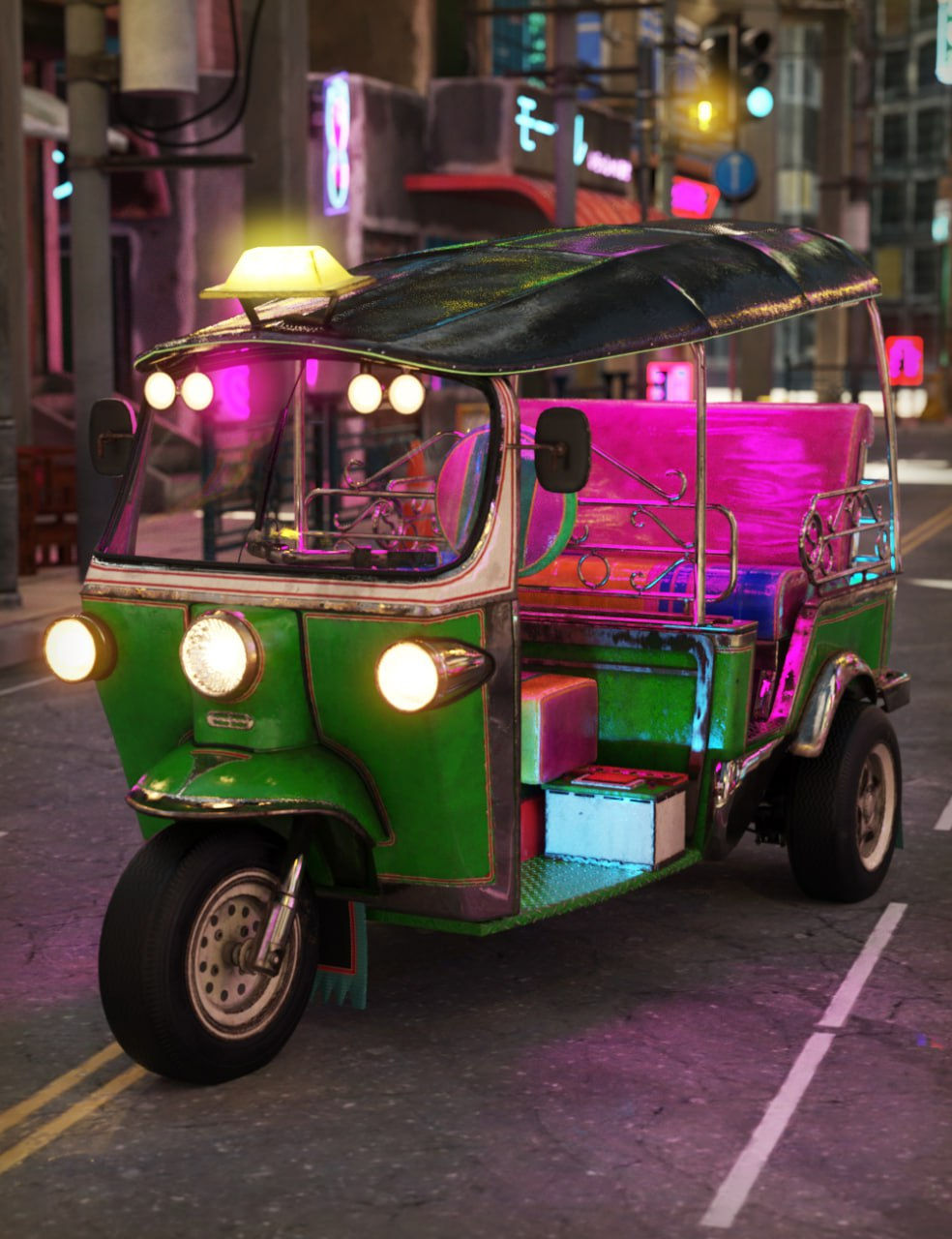XI Thailand TukTuk - CC4.2, iClone 8.2