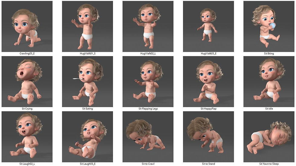 Thumbnail: Cartoon Baby Motion Vol.1