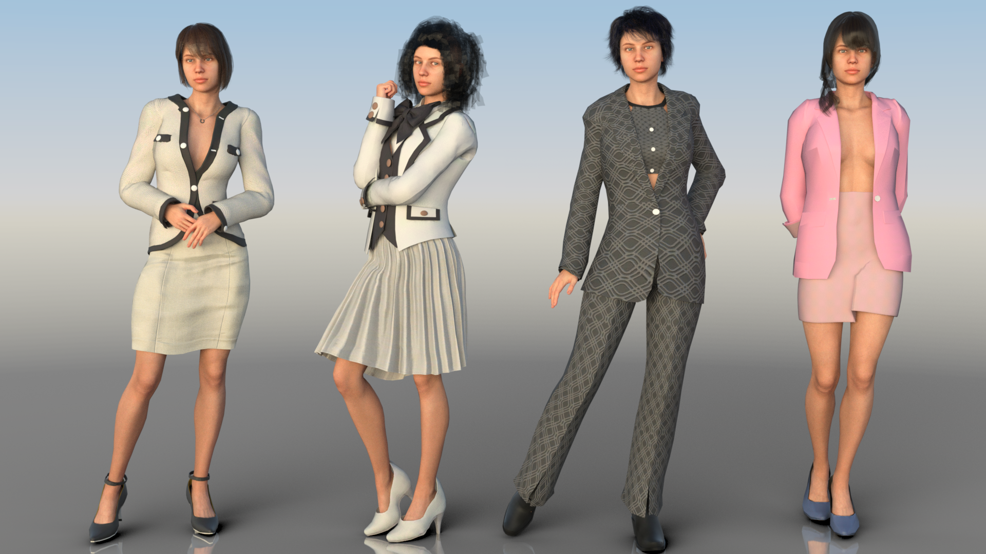 Cloth pack 3 - CC3, iClone7