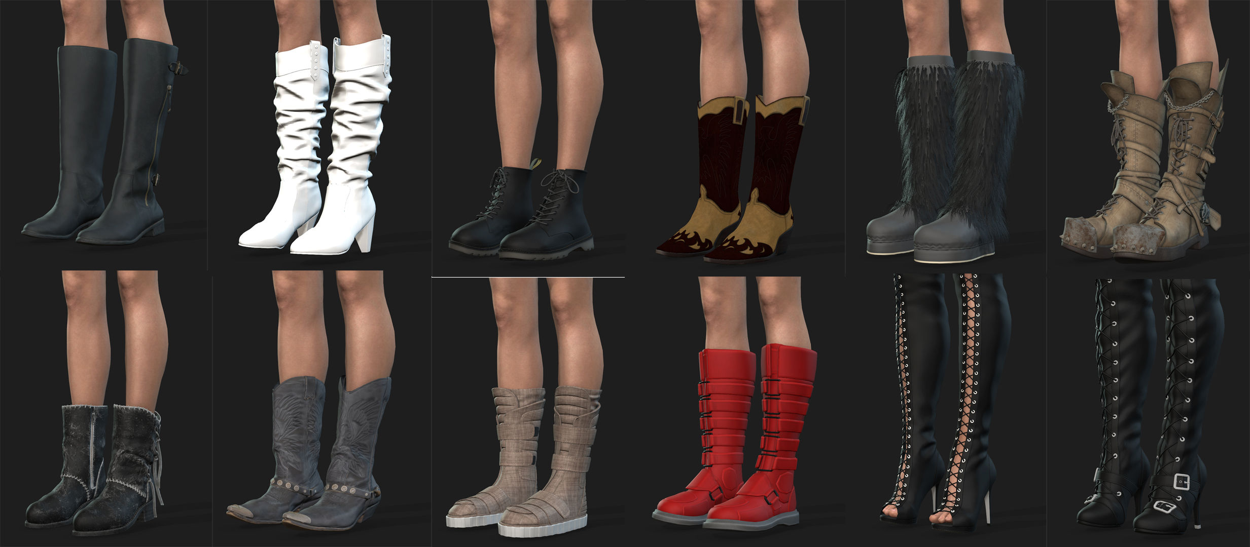 Boots (Female) - ccShoes
