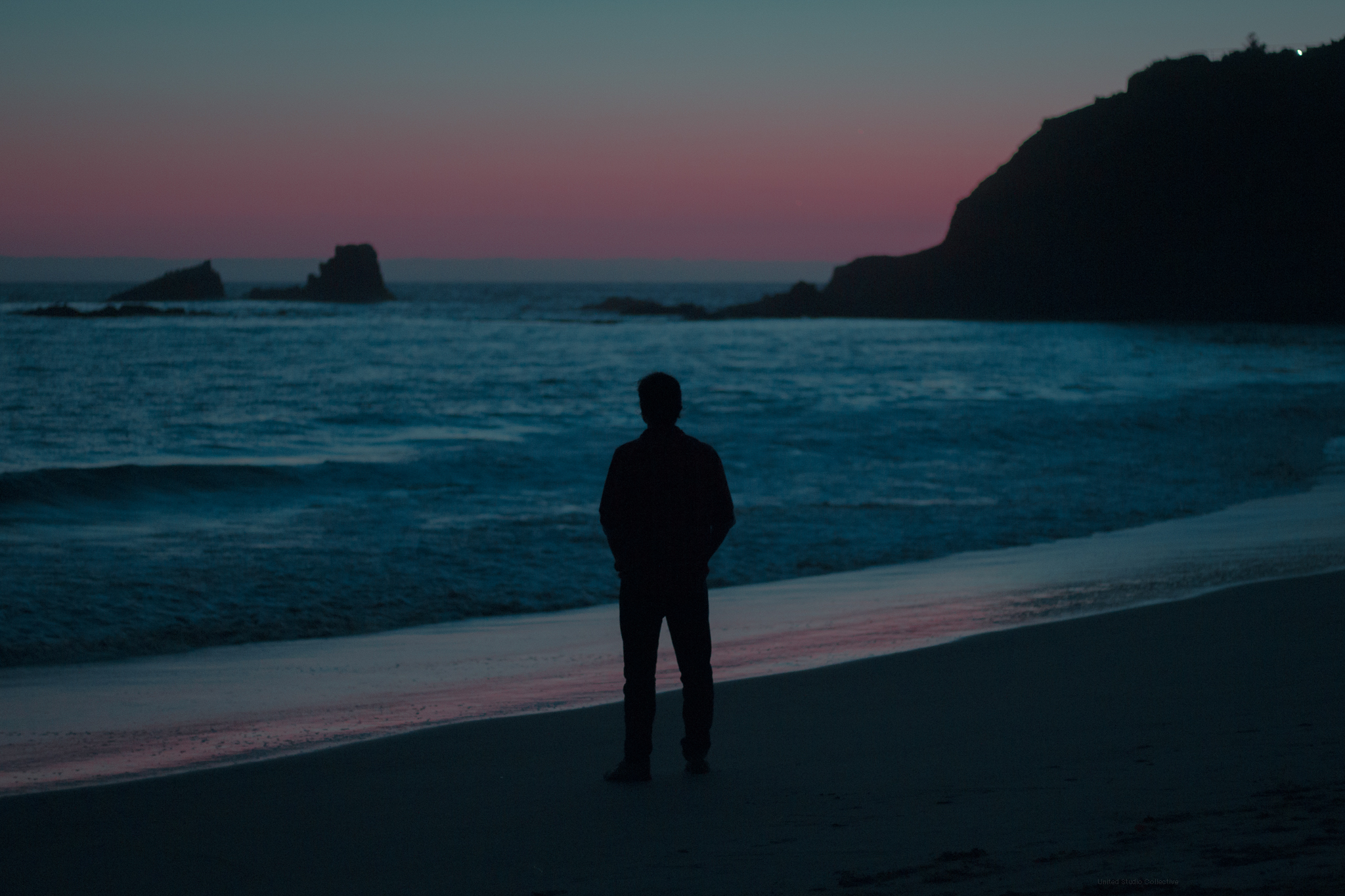 Creative portrait with artistic lighting