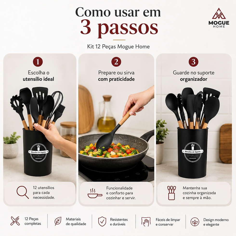 Miniatura: Kit de espátulas - 12 peças