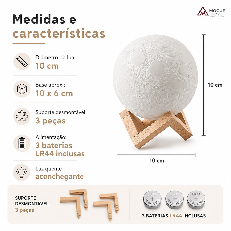 Miniatura: Abajur Lua Cheia