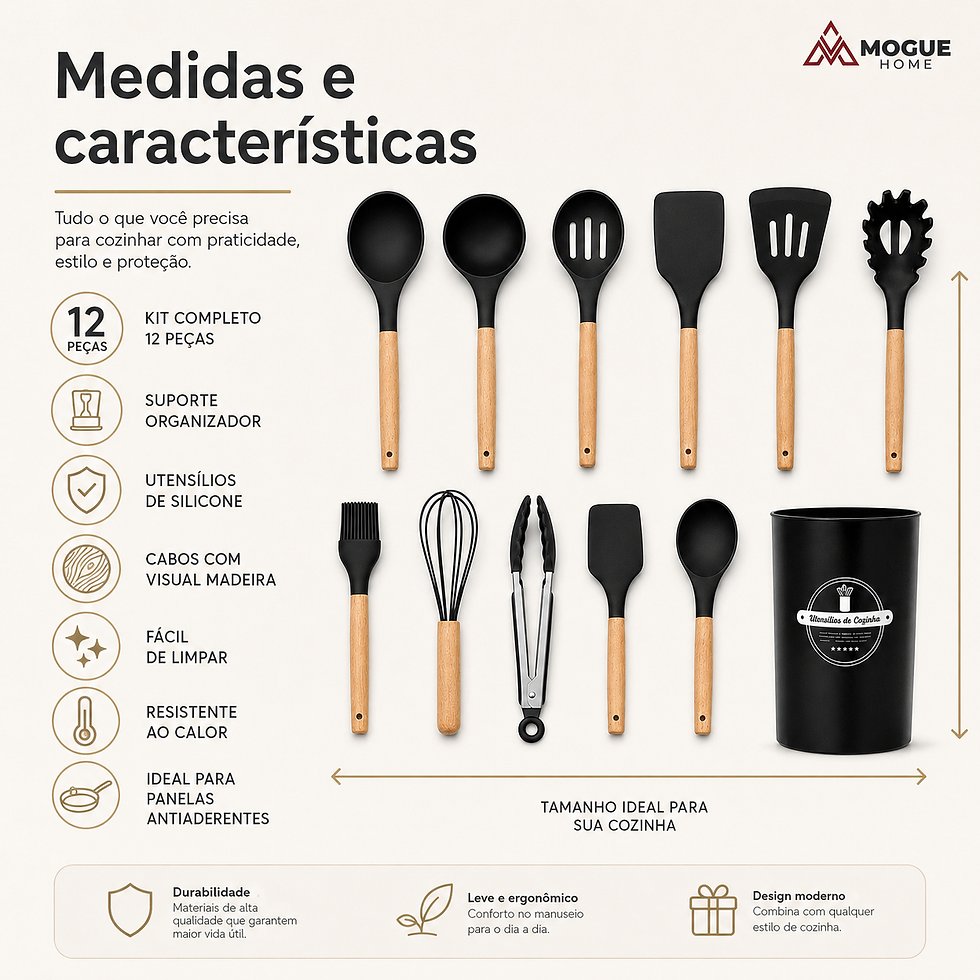 Miniatura: Kit de espátulas - 12 peças