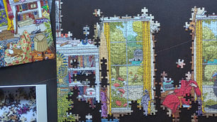 REVIEW:  The World of Agatha Christie Jigsaw Puzzle