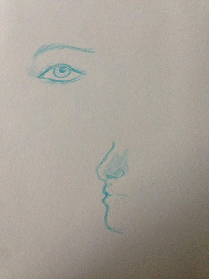 Croquis partie de visage