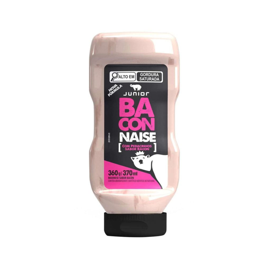 Maionese de Bacon Junior 360 g