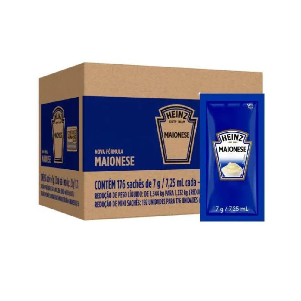 Maionese Sachê 7g Heinz