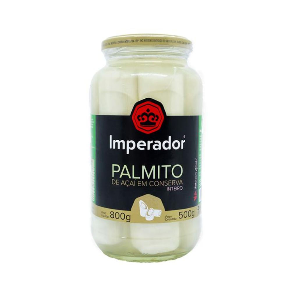 Palmito Inteiro Imperador 500 g