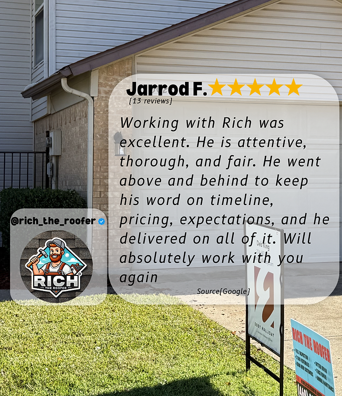 Jarrod left us a 5 star review on google