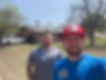Rich and Jacob completing a roof inspection in forney texas