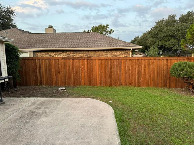 New Fence replacement in forney, texas