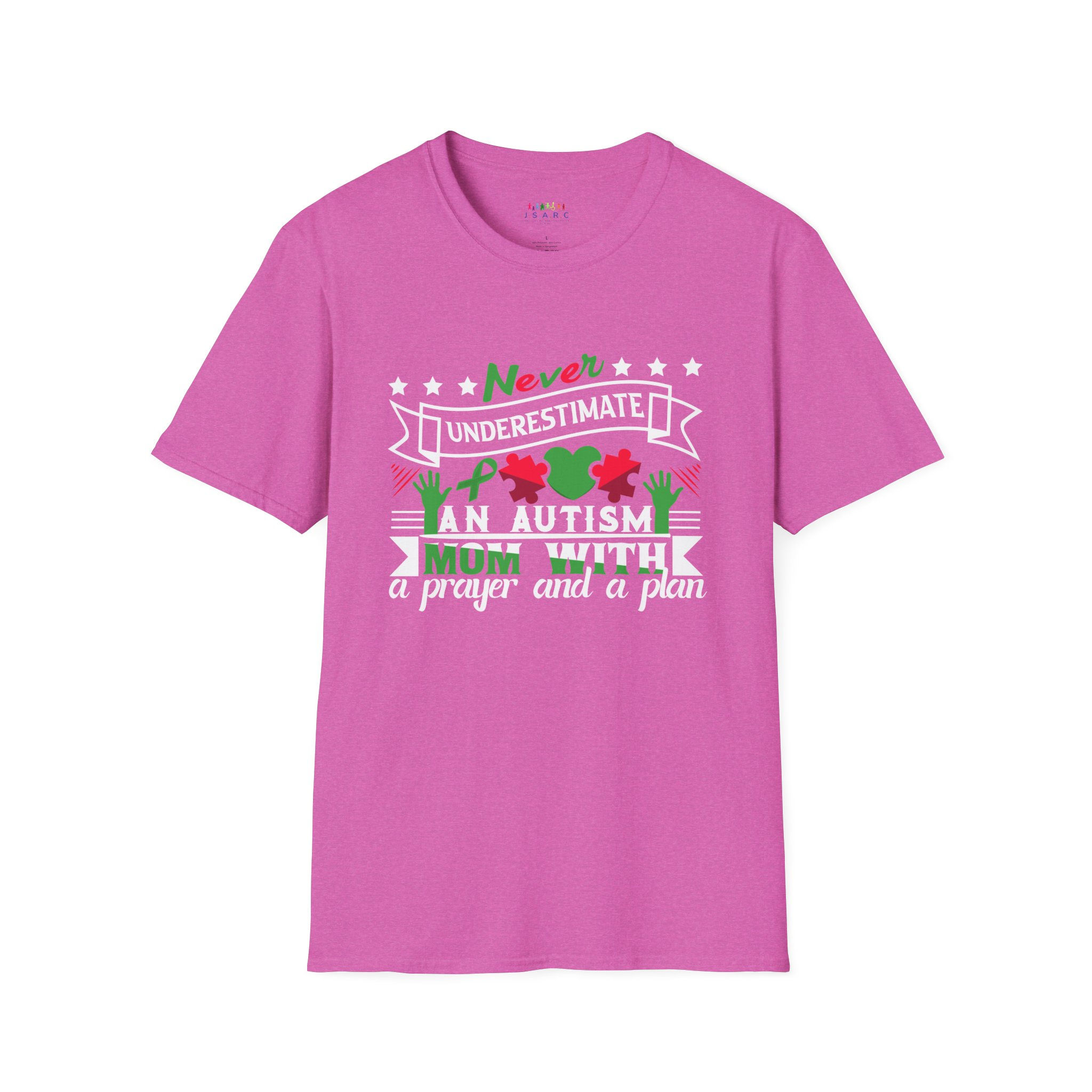 Never Underestimate Mom T-Shirt  (More Colors Available)