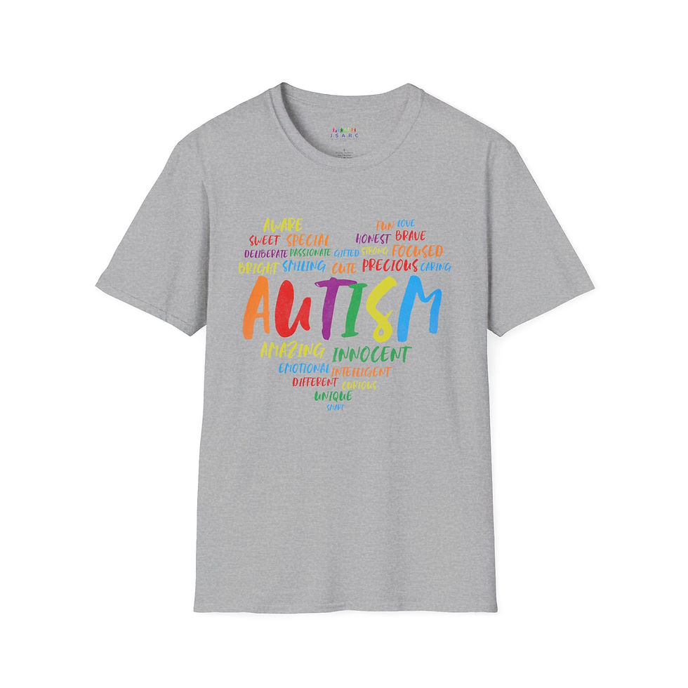 Thumbnail: World Autism Awareness Heart Shape Day T-Shirt  (More Colors Available)