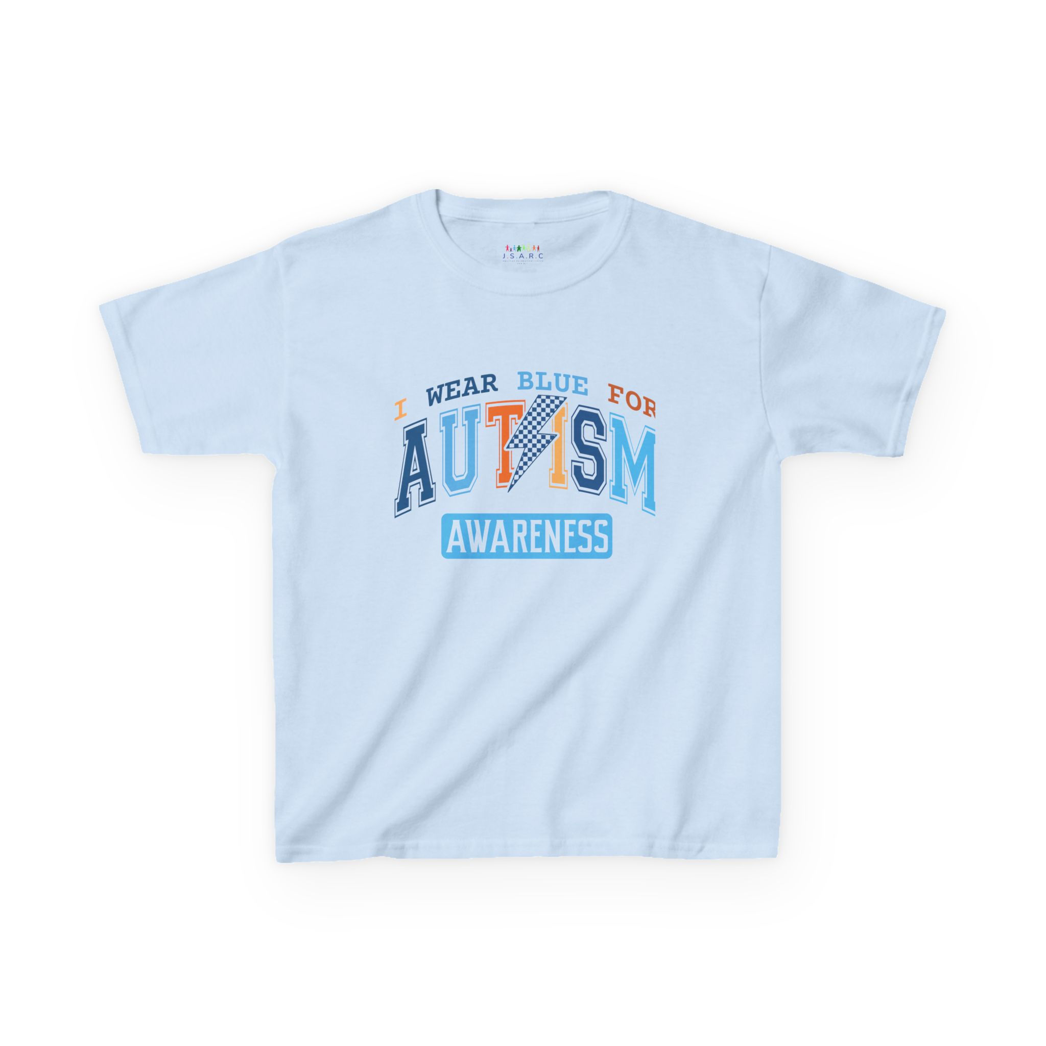 Kids I Wear Blue for Autism Awareness T-shirt 1 (More Colors Available)