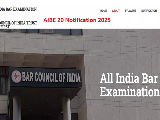 ऑल इंडिया बार एग्जाम 2025: आवेदन प्रक्रिया जल्द शुरू, पात्रता और शुल्क की जानकारी