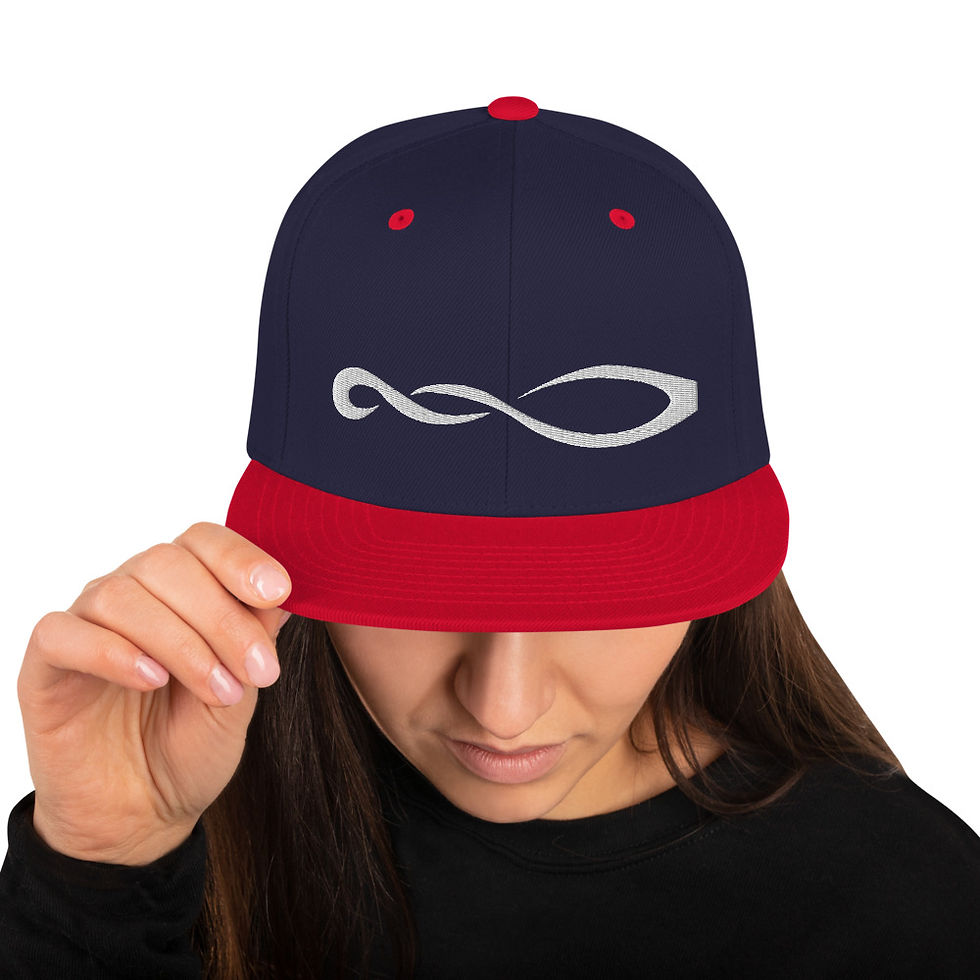 Thumbnail: Club Spiral Snapback Embroidered hat