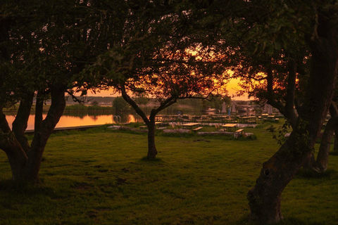 Buitenplaats op het eiland