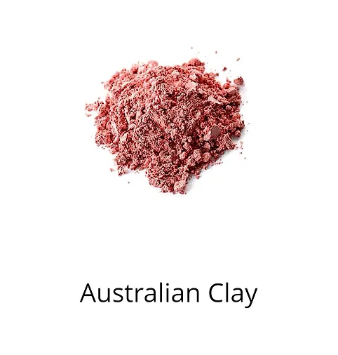 Australian Clay ingredients sophia beck skincare products