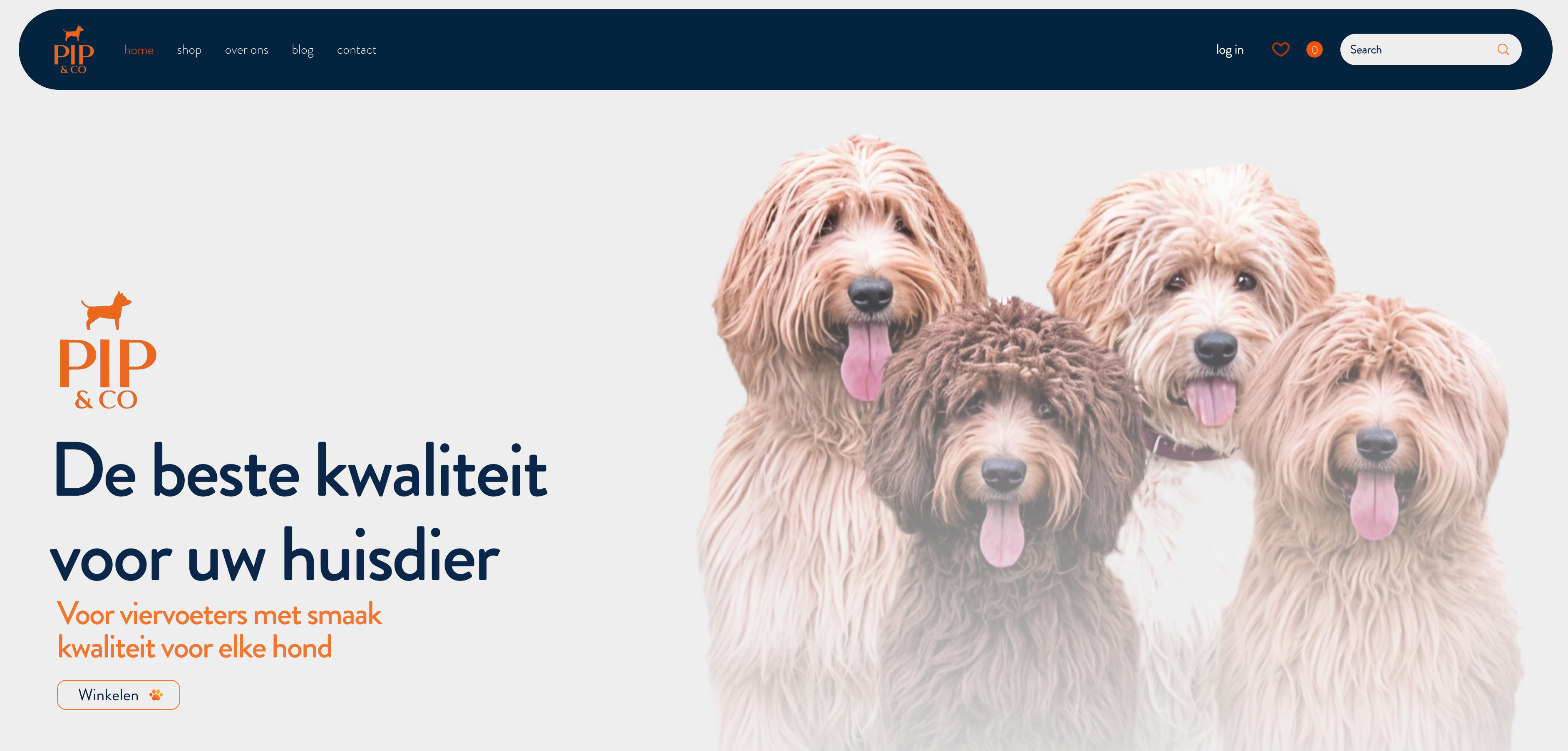 Pip & Co launches new webshop for premium dog products