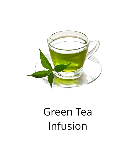 Green tea infusion ingredients sophia beck skincare products