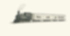 Steam train illustration with text Reis van je leven